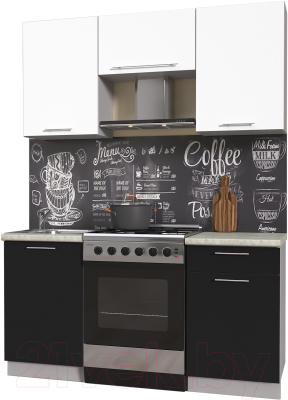 Готовая кухня Интерлиния Мила Пластик 1.6 А - фото