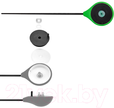 Удочка Salmo Handy Ice Rod / 414-03 (зеленый) - фото