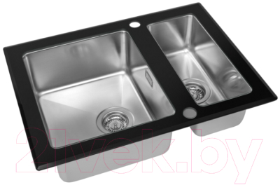 Мойка кухонная ZORG GS 6750-2