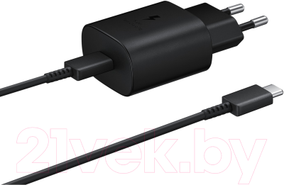 Зарядное устройство сетевое Samsung USB Type-C Power Delivery / EP-TA800XBEGRU - фото