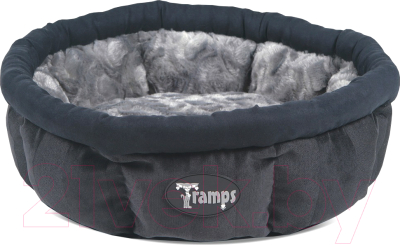 Лежанка для животных Tramps Aristocat Ring / 932282/BL (черный) - фото
