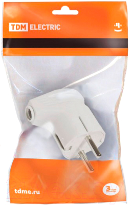 Вилка штепсельная TDM SQ1806-0007