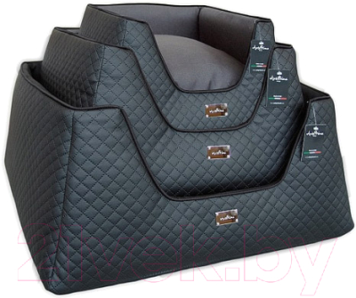 Лежанка для животных AntePrima Tronky / TRPELNERO01 (черный/серый) - фото