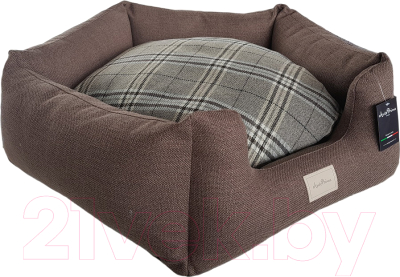 Лежанка для животных AntePrima Virginia / VIRBROWN01 (коричневый) - фото