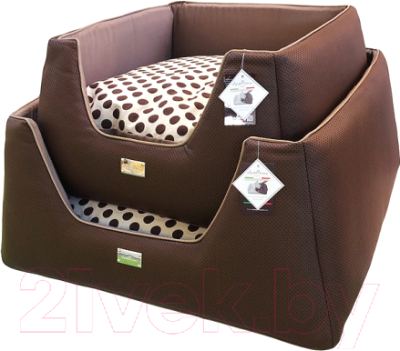 Лежанка для животных AntePrima Ghibl / GHIBPELMARR01 (шоколад) - фото