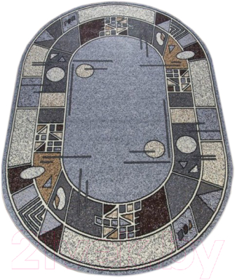 Ковер Белка Лайла Де Люкс Овал 15704 10766 - фото