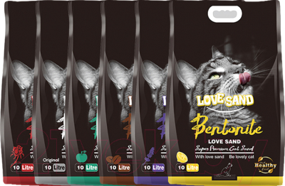 Наполнитель для туалета Love Sand Кофе / LS-010