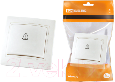 Кнопка звонка TDM Таймыр SQ1814-0009