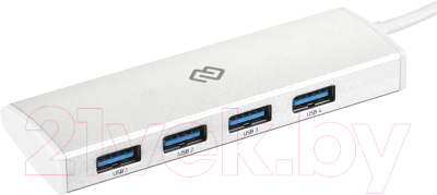 USB-хаб Digma HUB-4U3.0-UC-S - фото