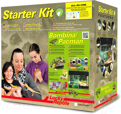 Террариум Lucky Reptile Стартовый комплект для амфибий / SK80BP-W