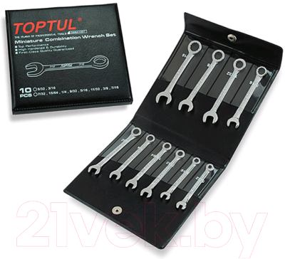 Набор ключей Toptul GBBA1001 - фото