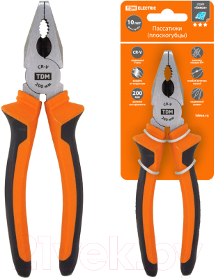 Пассатижи TDM SQ1010-0203