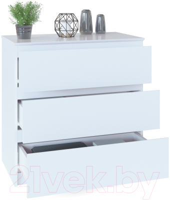 Комод Сокол-Мебель Т-2Р (белый)