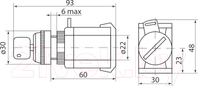 Переключатель TDM SQ0703-0005