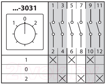 Переключатель TDM SQ0715-0139