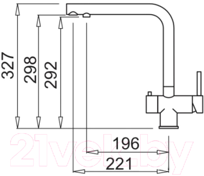 Смеситель Elleci Tourmaline