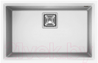 Мойка кухонная Elleci Karisma Undermount 120 White K96 / LKK12096BSO - фото