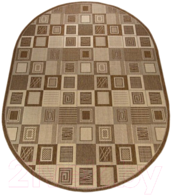 Коврик Белка Флурлюкс Сизаль Овал 51004 50122 - фото