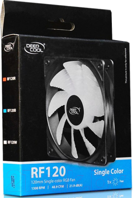 Вентилятор для корпуса Deepcool RF120W (DP-FLED-RF120-WH)