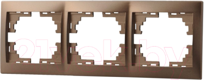 Рамка для выключателей и розеток Lezard Mira 701-3100-148 - фото