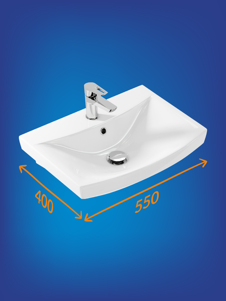 Умывальник Cersanit Carina 55В