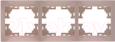 Рамка для выключателей и розеток Lezard Mira 701-0300-148 - фото