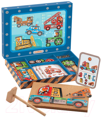 Конструктор Djeco Автомастерская / 06641