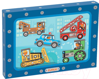 Конструктор Djeco Автомастерская / 06641