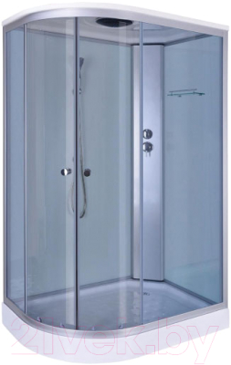 Душевая кабина Coliseum TM-120 R (белый/тонированное стекло) - фото