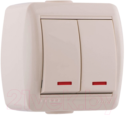 Выключатель Lezard Nata 710-0300-112 - фото