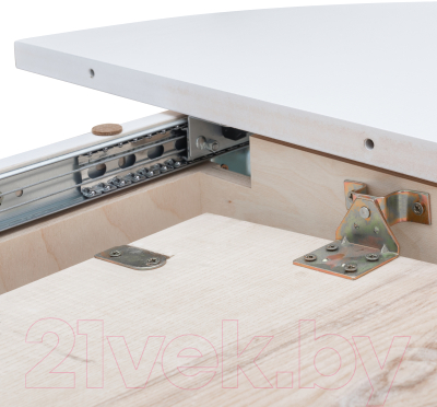 Обеденный стол Импэкс Leset Говард 1Р (белый 9003)