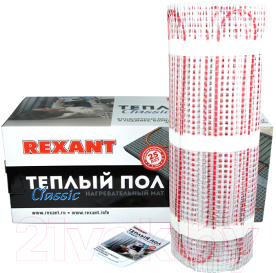 Теплый пол электрический Rexant Classic RNX-10.0-1500 / 51-0519-2 - фото