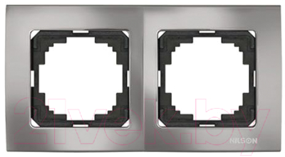 Рамка для выключателей и розеток Nilson Touran Lux 22FME0092 - фото