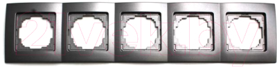 Рамка для выключателей и розеток Nilson Touran 24160095 - фото