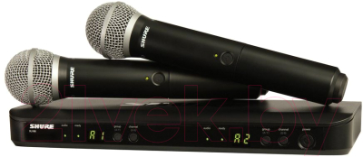 Радиосистема микрофонная Shure BLX288E/PG58 M17 - фото