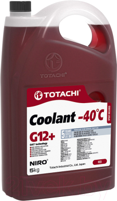 Антифриз Totachi Niro Coolant Red G12 -40C / 4589904526770 - фото