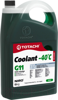 Антифриз Totachi Niro Coolant Green -40C / 4589904526817 - фото