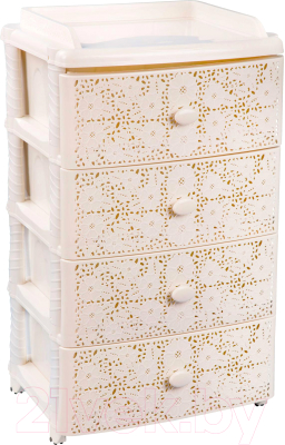 Комод пластиковый Альтернатива Лаура / М6839 - фото