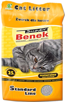 Наполнитель для туалета Super Benek Натуральный - фото