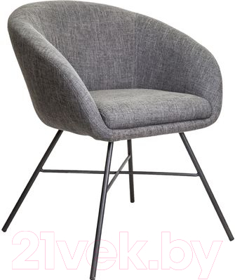 Стул Седия Amur (темно-серая ткань/черный) - фото