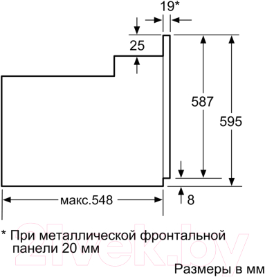 Электрический духовой шкаф Bosch HBF134ES0R