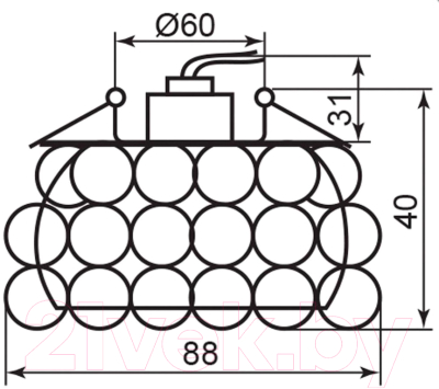 Точечный светильник Feron JD95 / 18936
