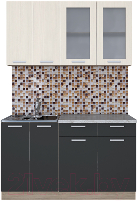 Готовая кухня Интерлиния Мила 14-60 - фото