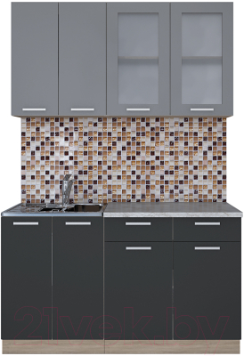 Готовая кухня Интерлиния Мила 14-60 - фото