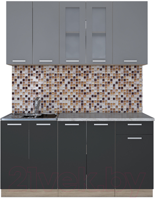 Готовая кухня Интерлиния Мила 16-60 - фото