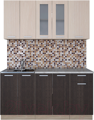 Готовая кухня Интерлиния Мила 16-60 - фото