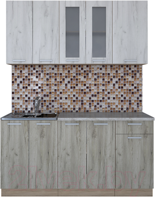 Готовая кухня Интерлиния Мила 16-60 - фото