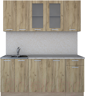 Готовая кухня Интерлиния Мила 18-60 - фото