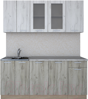 Готовая кухня Интерлиния Мила 18-60 - фото