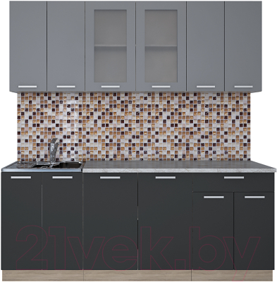 Готовая кухня Интерлиния Мила 20-60 - фото